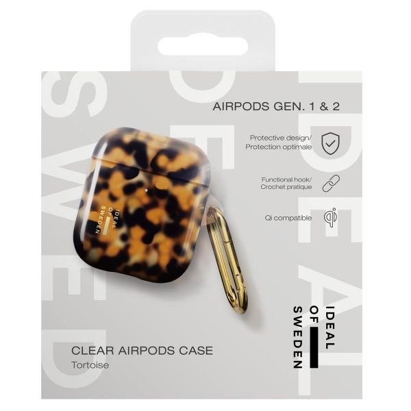 iDeal of Sweden Coque Clear Apple AirPods 1 / 2 - Tortoise