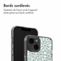 imoshion Coque Design Apple iPhone 13 - Bloom Love Sage Green