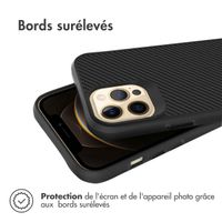 imoshion Rugged Hybrid Carbon Case Apple iPhone 12 Pro Max - Noir