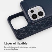 imoshion Coque Brushed Oppo Reno 16 F - Bleu foncé