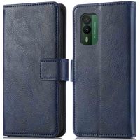 imoshion Étui de télephone portefeuille de luxe Nokia XR21 - Bleu foncé