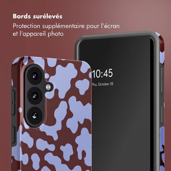 Selencia Coque arrière Vivid avec MagSafe Samsung Galaxy S26 FE - Moo'd Lavender Glow
