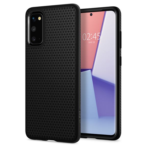 Spigen Coque Liquid Air™ Samsung Galaxy S20 - Noir