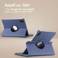 imoshion Coque tablette rotatif à 360° Honor Pad X9 - Bleu foncé