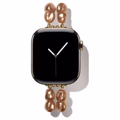 iDeal of Sweden Beaded Watch Band Apple Watch | 38/40/41/42 mm - Salted Caramel Pearl