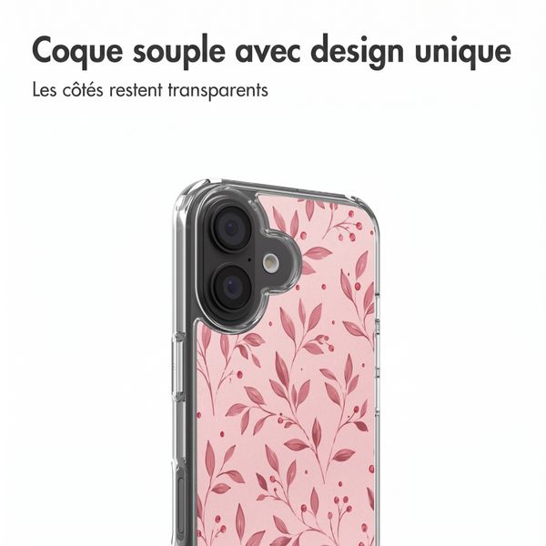 imoshion Coque Design Apple iPhone 16 - Berry Love