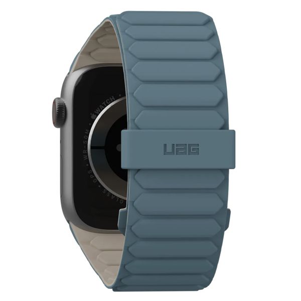 UAG Bracelet Pathfinder réversible en silicone Apple Watch | 44/45/46/49 mm - Dune/Cloud Blue