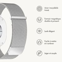 imoshion Bracelet magnétique milanais Samsung Galaxy Watch Ultra 2 (2026) / Ultra (2024/2025) - Argent