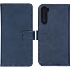 imoshion Étui de télephone portefeuille de luxe OnePlus Nord - Bleu foncé