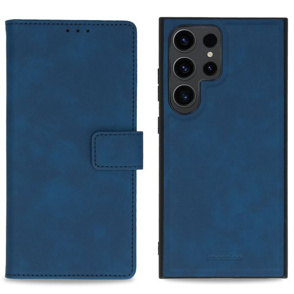 imoshion Etui de télephone luxe 2-en-1 amovible Samsung Galaxy S24 Ultra - Bleu