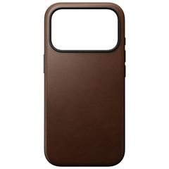 Nomad Coque Modern Leather avec MagSafe Apple iPhone 18 Pro Max - Brown