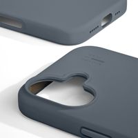 iDeal of Sweden Coque Silicone Apple iPhone 16 - Midnight Blue