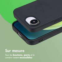 imoshion Coque Couleur Apple iPhone 17e / 16e - Noir
