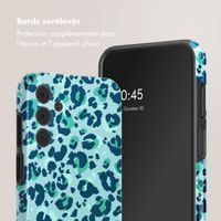 Selencia Coque arrière Vivid Samsung Galaxy A15 (5G/4G) - Wild Spots Light Blue