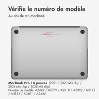 imoshion Coque rigide Apple MacBook Pro 14 pouces (2021 / 2023 M3 chip / 2024 M4 chip / 2025 M5 chip) - Lavender Lilac