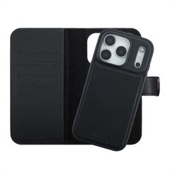 Selencia Étui portefeuille amovible Olyn avec MagSafe Apple iPhone 17 Pro - Noir