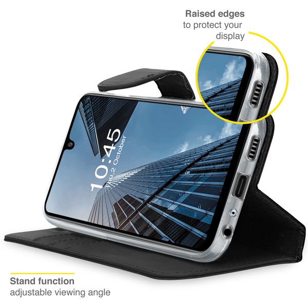 Accezz Étui de télephone Wallet Samsung Galaxy A22 (5G) - Noir