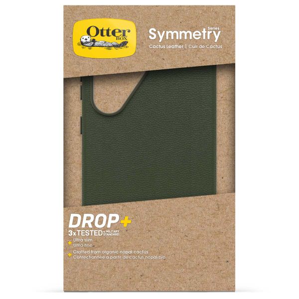 OtterBox Coque en cuir de cactus Symmetry Samsung Galaxy S25 Ultra - Cactus Grove