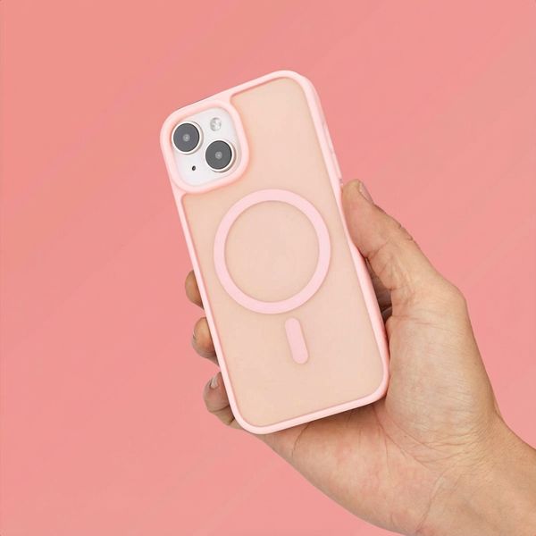 imoshion Coque Color Guard avec MagSafe Apple iPhone 15 - Rose clair