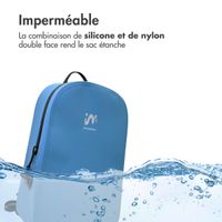 imoshion Sac à dos Hermétique et Étanche 20L - Grand - Bleu doux