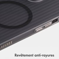 Accezz Coque arrière Lite avec MagSafe | Fluted | Apple iPhone 14 - Gris