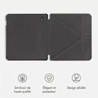 imoshion Étui de liseuse portefeuille Pliable Kobo Libra Colour - Noir
