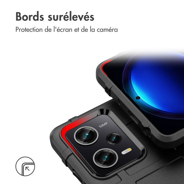 imoshion Coque Rugged Shield Xiaomi Poco X5 Pro 5G - Noir