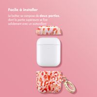 Selencia Coque Vivid  Apple Airpods 1 / 2 - Wild Spots Lipstick
