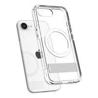 Spigen Coque Ultra Hybrid S MagSafe Apple iPhone 17e / 16e - Clear / White