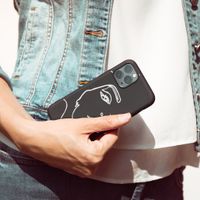 imoshion Coque Design Samsung Galaxy A13 (4G) - Line Art Woman White