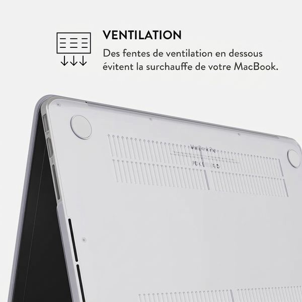 Burga Coque Rigide Apple MacBook Air 13 pouces (2022 / 2024 M3 / 2025 M4 / 2026 M5) - Reset Button