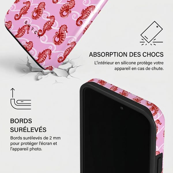 Burga Coque Tough MagSafe Apple iPhone 14 Pro - Coral Reef