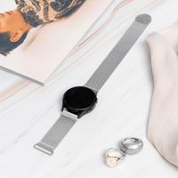 imoshion Bracelet magnétique milanais  - Connexion universelle 22 mm - Taille S - Argent