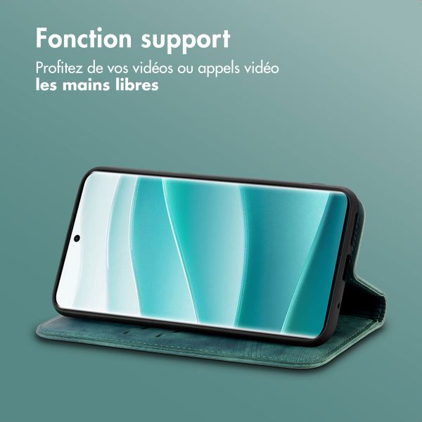 imoshion Étui de téléphone portefeuille Slim Xiaomi Redmi Note 14 Pro Plus (5G) - Vert