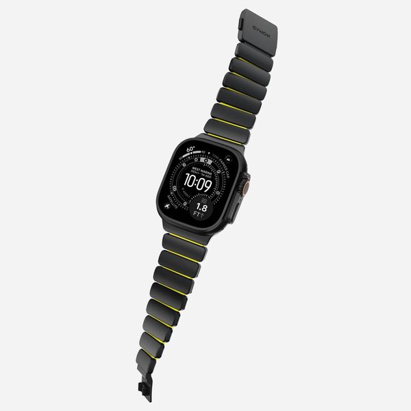 Nomad Bracelet Stratos Apple Watch | 44/45/46/49 mm - Volt / Black Titanium