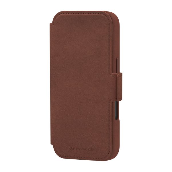 dbramante1928 Étui de téléphone portefeuille Lynge MagSafe Apple iPhone 17 - Dark Tan