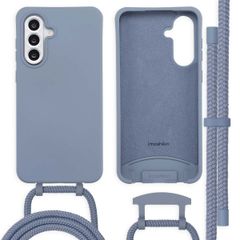 imoshion Coque de couleur avec cordon amovible Samsung Galaxy A36 / A56 - Ash Blue