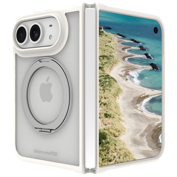 dbramante1928 Grenen Ultra D3O MS Kick Apple iPhone Duo - White