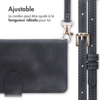 imoshion Etui de télephone portefeuille avec cordon Oppo Reno15 (5G) - Noir