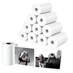 imoshion Papier d'impression pour Kids Camera avec imprimante photo - lot de 10 - Blanc