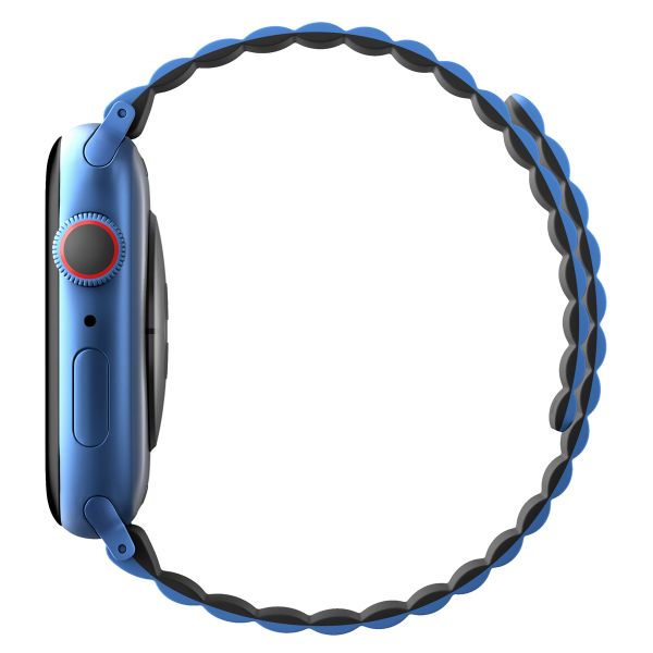 Uniq Bracelet Revix réversible Apple Watch | 38/40/41/42 mm - Caspian (Blue/Black)