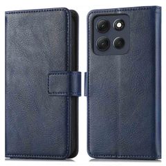 imoshion Étui de télephone portefeuille de luxe Motorola Moto G86 - Bleu foncé