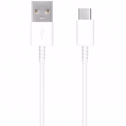 Samsung Original câble USB-C vers USB-A emballage d'usine - 1.5 mètre - 18 Watt - Blanc