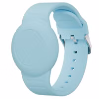 imoshion Bracelet AirTag pour enfants - Étui pour Apple AirTag - Taille unique - Denim Blue