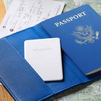 Chipolo CARD Point - Traceur Bluetooth pour Android - 1 pack - Blanc