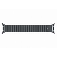Samsung Bracelet en tissu original Samsung Galaxy Watch 9 (40/44mm) / Watch 8 (40/44mm) / Classic (46mm) - Taille S/M - Noir