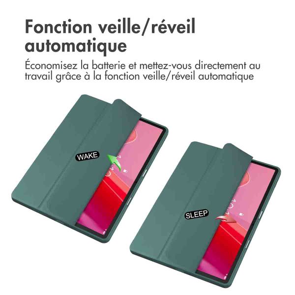 imoshion Coque tablette rigide Trifold Lenovo Tab M11 - Vert
