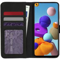 imoshion Étui de télephone portefeuille de luxe Samsung Galaxy A21s - Bleu foncé