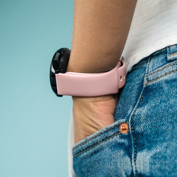 imoshion Bracelet silicone Samsung Galaxy Watch 4 / 5 / 6 / 7 / FE (20 mm) - Rose