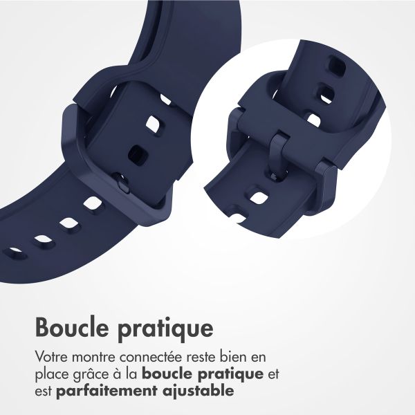 imoshion Bracelet silicone Samsung Galaxy Fit 3 - Bleu foncé